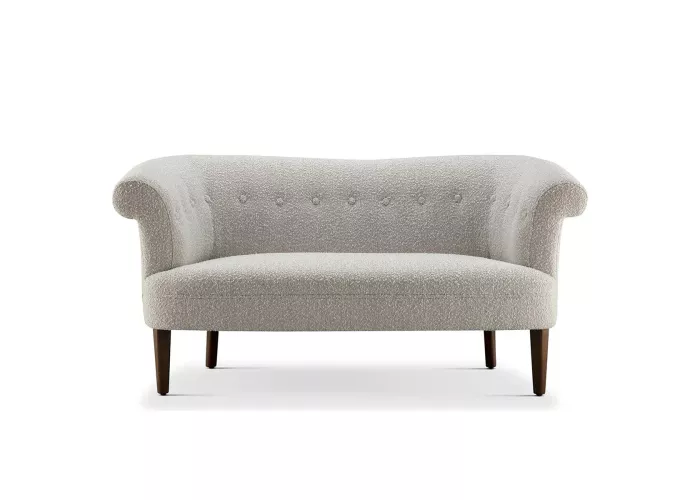 Aubrey Tufted Bouclé Loveseat
