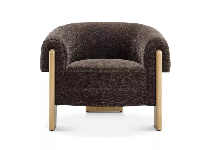 Mid-Century Modern Velvet Accent Chair