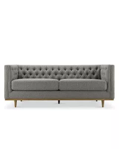 79 inch Vintage Mid-Century Tufted Sofa