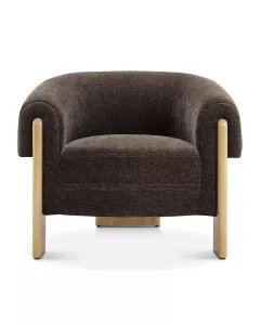 Mid-Century Modern Velvet Accent Chair