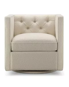 Rio Grande Tufted Swivel Chair