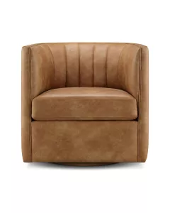 Rivet Mid-Century Swivel Chair